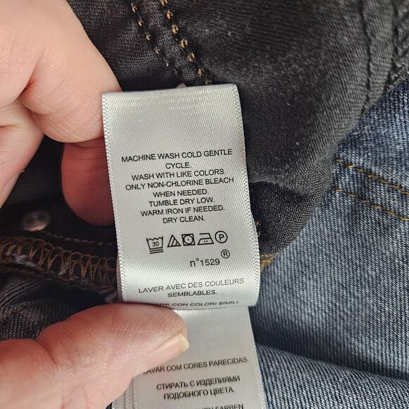 Lauren Ralph Lauren Jeans Womens 16x32 Blue Bootcut Medium Wash Denim 5 Pocket - Picture 13 of 16